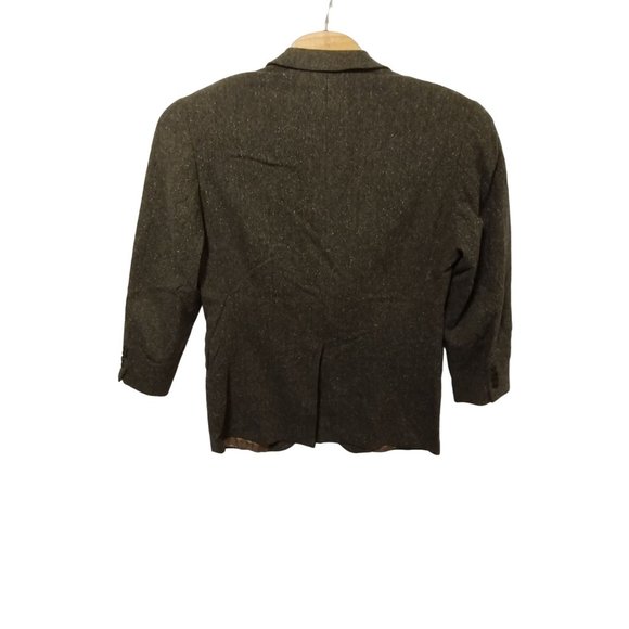 Chaps by Ralph Lauren Men's Brown Wool‎ Jacket Blazer Size 42 Tall - Picture 3 of 5